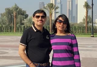 Rohit and Vinita Grover